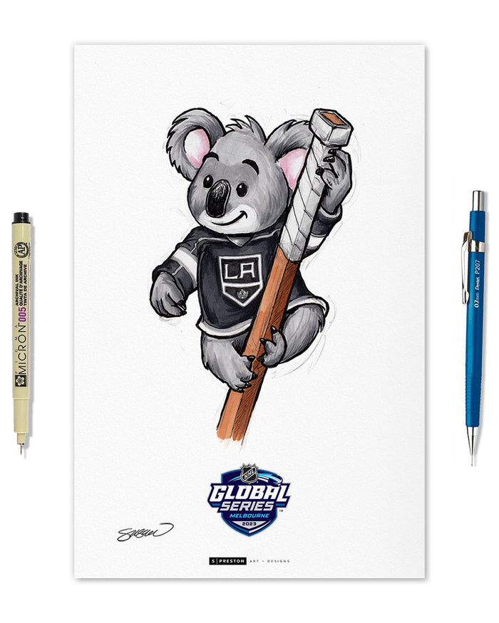 2023 NHL Global Series Melbourne Limited Edition Art Prints