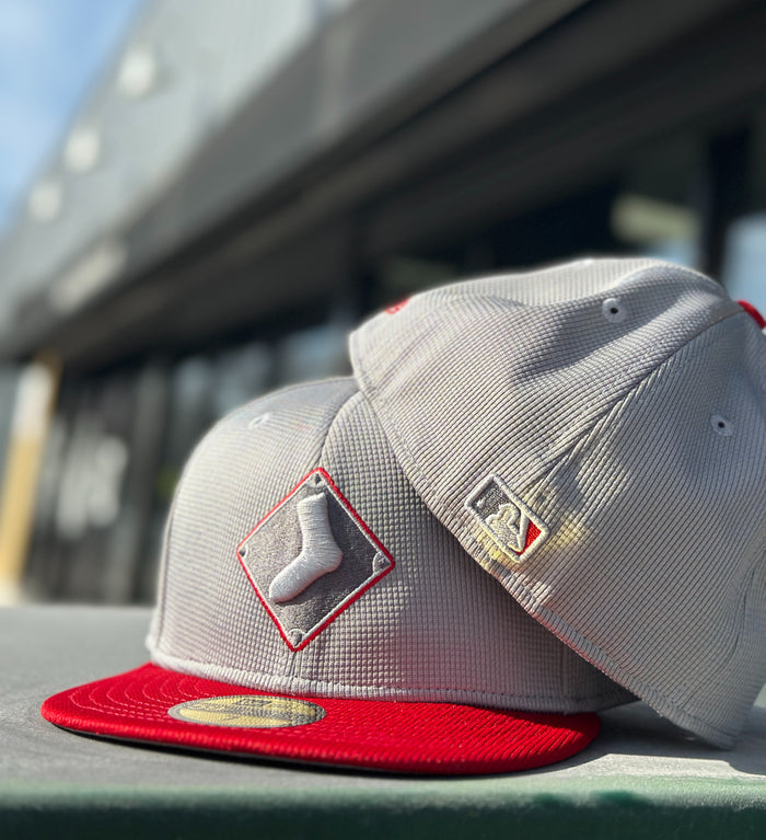2025 Chicago White Sox 2-Tone Red Batting Practice Fitted-1