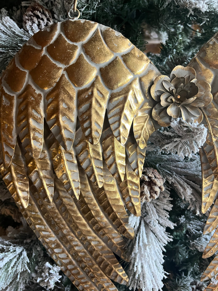 30.5” INCH GOLD ANGEL WINGS