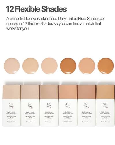 Beauty Of Joseon Daily Tinted Fluid Sunscreen LP100