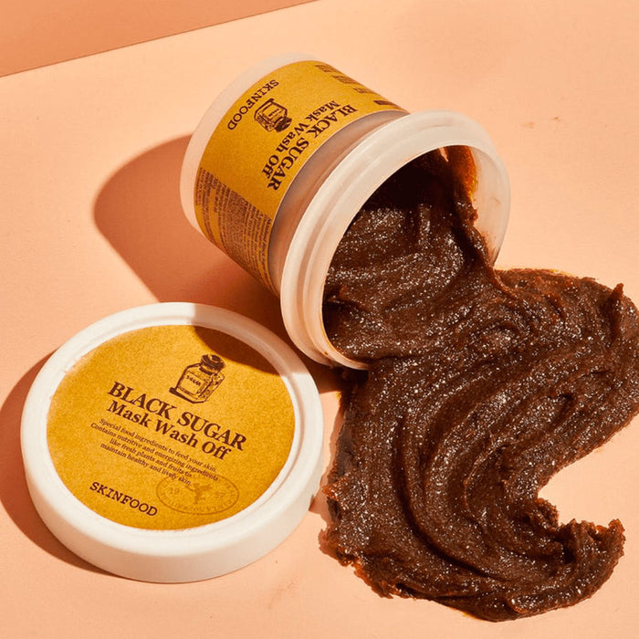 SKINFOOD Black Sugar Mask Wash Off Nudie Glow Australia
