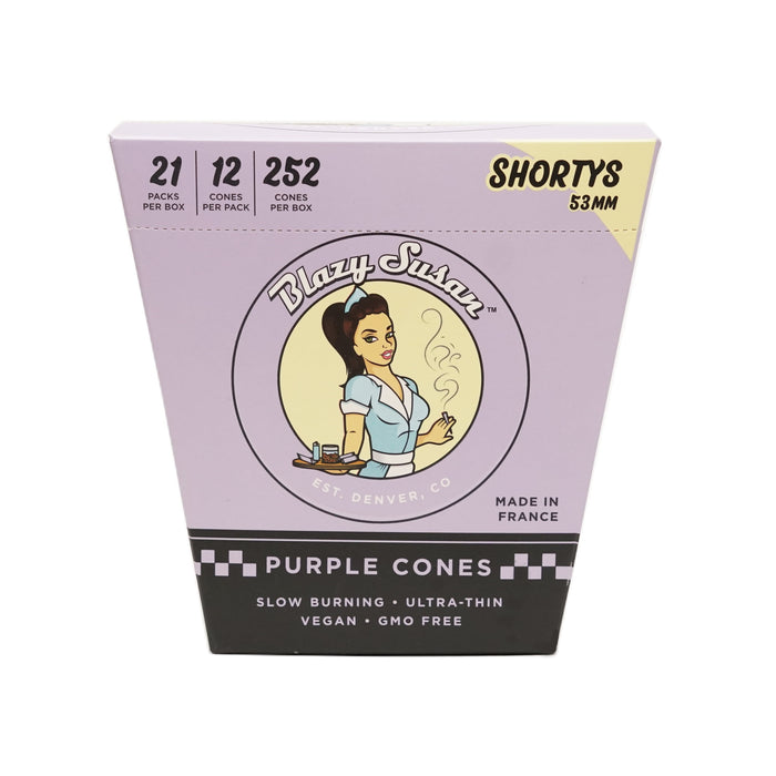 BLAZY SUSAN SHORTYS PRE ROLLED CONES FULL BOX |12 CT