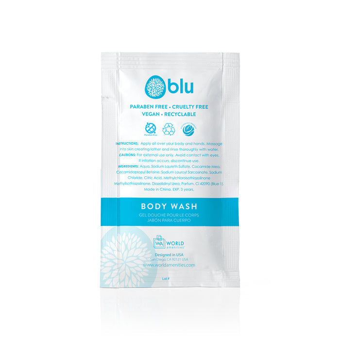 blu Liquid Sachet Body Wash 0.33 fl oz/10 ml