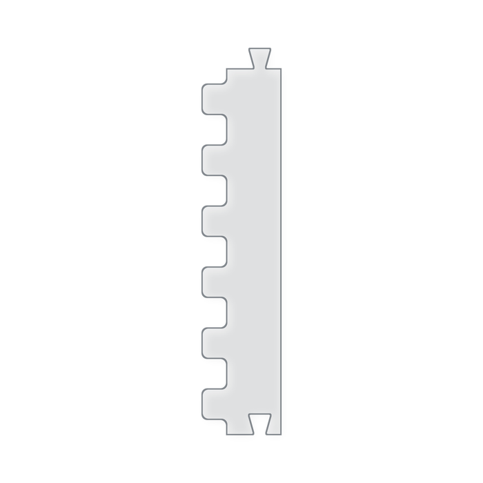 Box Stitch Acrylic Router Template