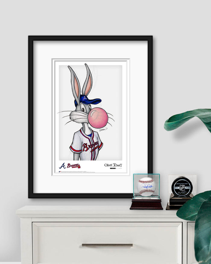 Bubblegum Bugs x MLB Braves Limited Edition Art Print