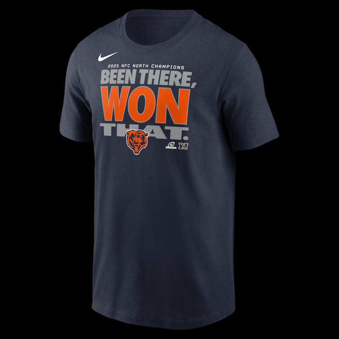 Chicago Bears Nike 2025 NFC North Division Champions Locker Room Trophy Collecti-1