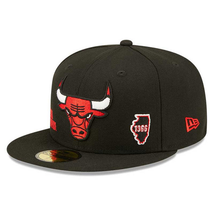 Chicago Bulls Team Identity 59Fifty Fitted-3