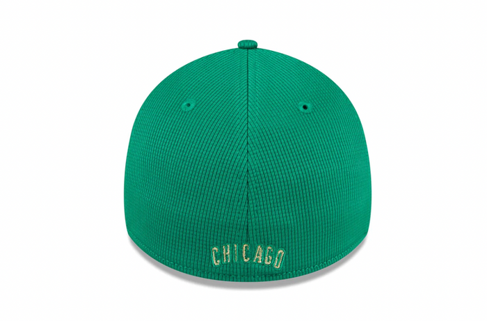 Chicago Cubs St. Patrick's Day 2024 39THIRTY Stretch Fit-3