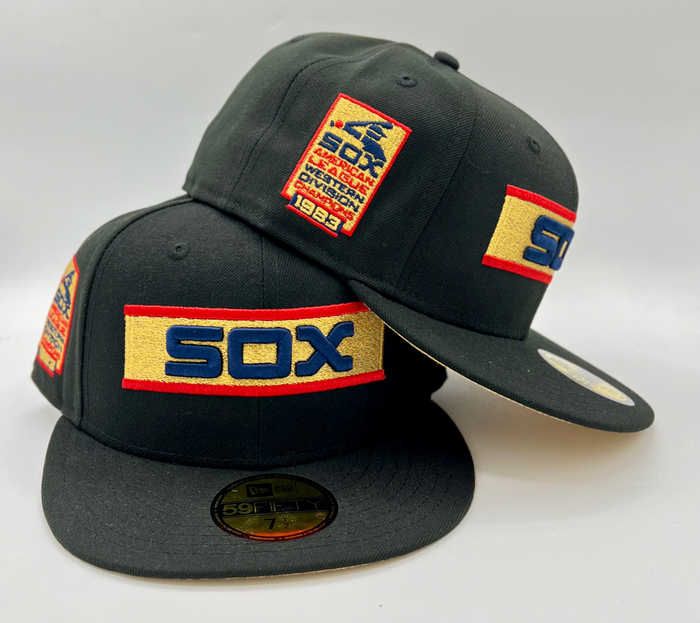 Chicago White Sox Black & Gold 1983 59Fifty Cap by New Era