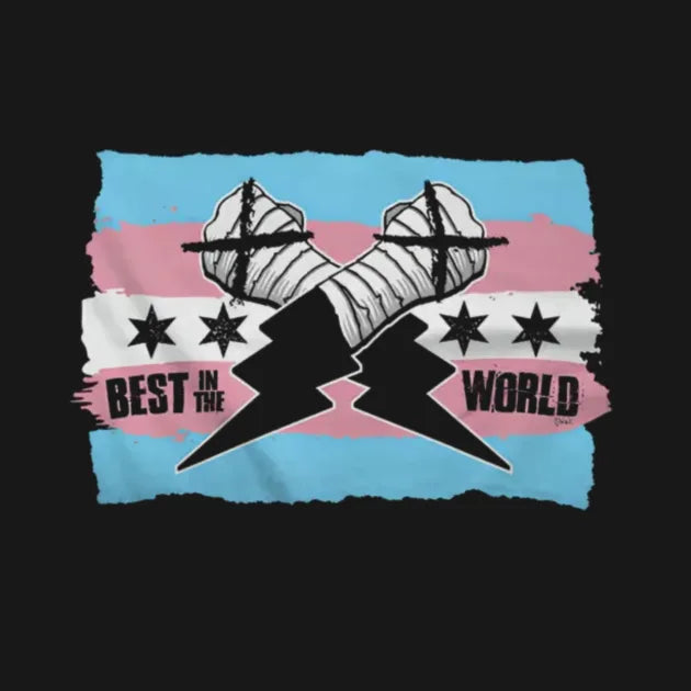 Cm Punk Best In The World Trans Pride T-Shirt