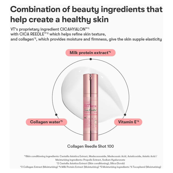 VT Cosmetics Collagen Reedle Shot 100 Stick Nudie Glow Australia