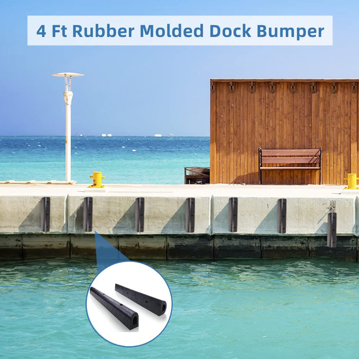 D Type Rubber Dock Bumper