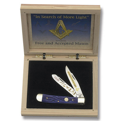 D8014 Frost Cutlery® "In Search of More Light" Limited Edition Masonic Trapper