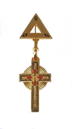 D8245 Jewel Knights Templar Past Commander Top Bar