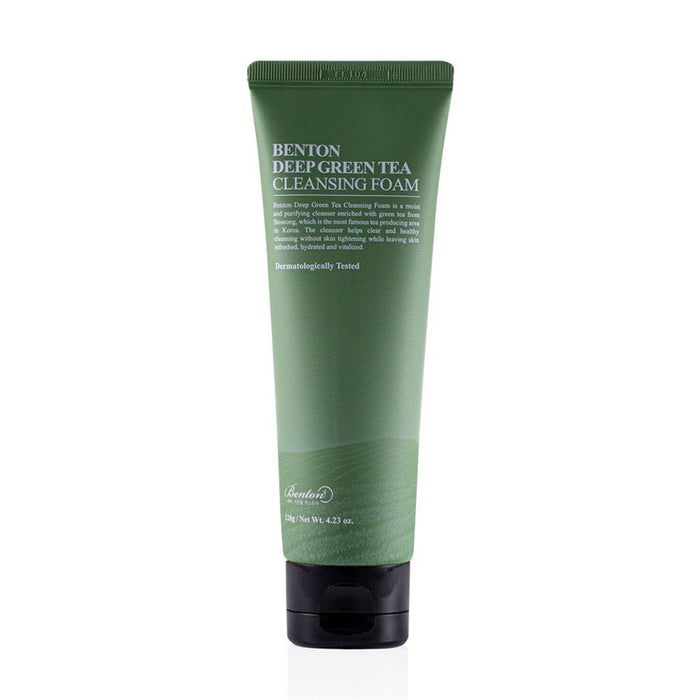 Benton Deep Green Tea Cleansing Foam Nudie Glow Australia