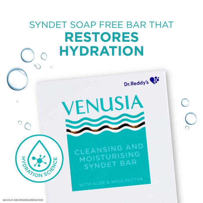 Dr. Reddy's Venusia Max Intensive Moisturizing Lotion 300 GM and Venusia Moisturizing Bathing Bar 75 GM