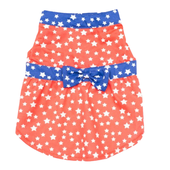 Dress | Stars Navy & Red