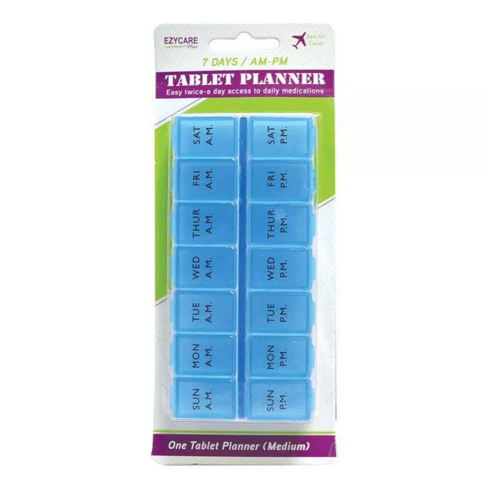 EZY CARE PURPUL PLANNER 7DAY AM/PM(17375) - Makkah Pharmacy