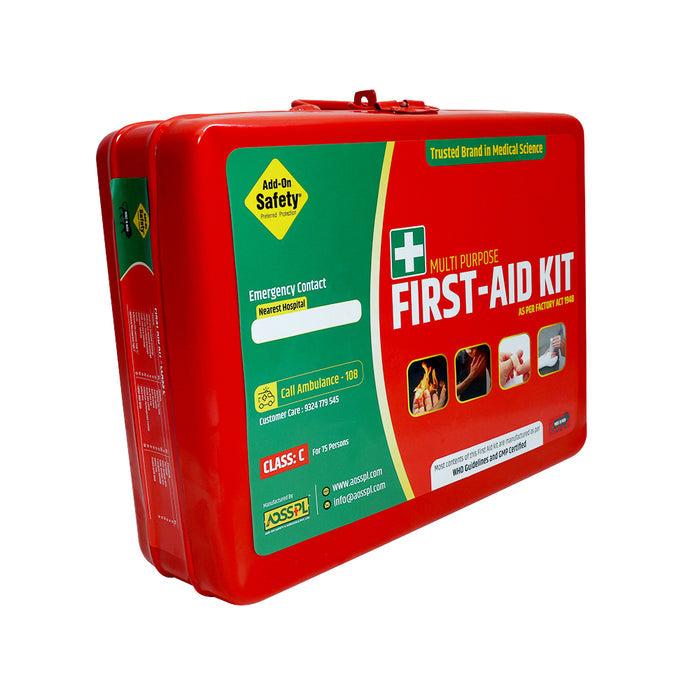 First-Aid Kit (Model: CLASS C) | Suitable For: 50-100 persons