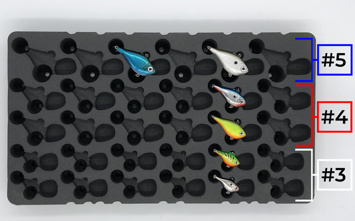 Combo 03 / 04 / 05 / Plano 3700 Pro-Latch Open / Insert + Tackle Box