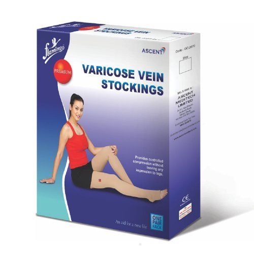 Flamingo Premium Varicose Vein Stockings - Medium