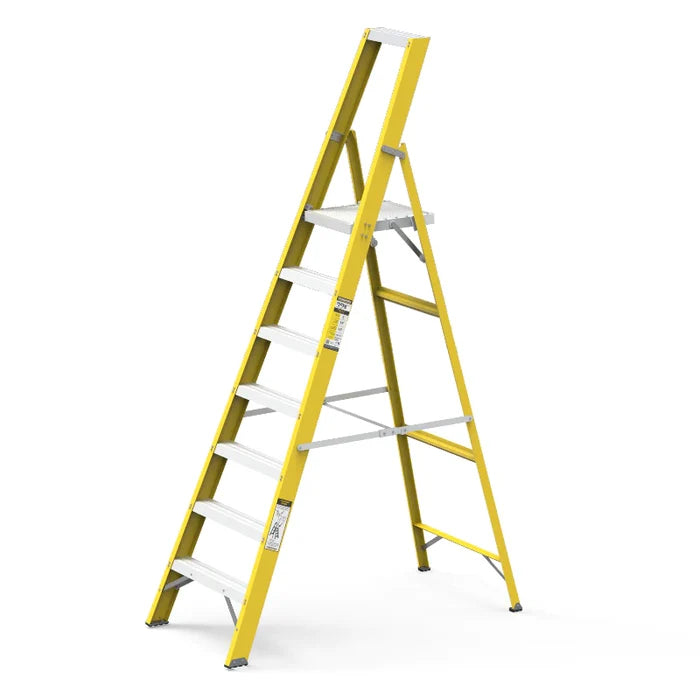 FRP (Fiberglass) Swing Type - Platform Ladder