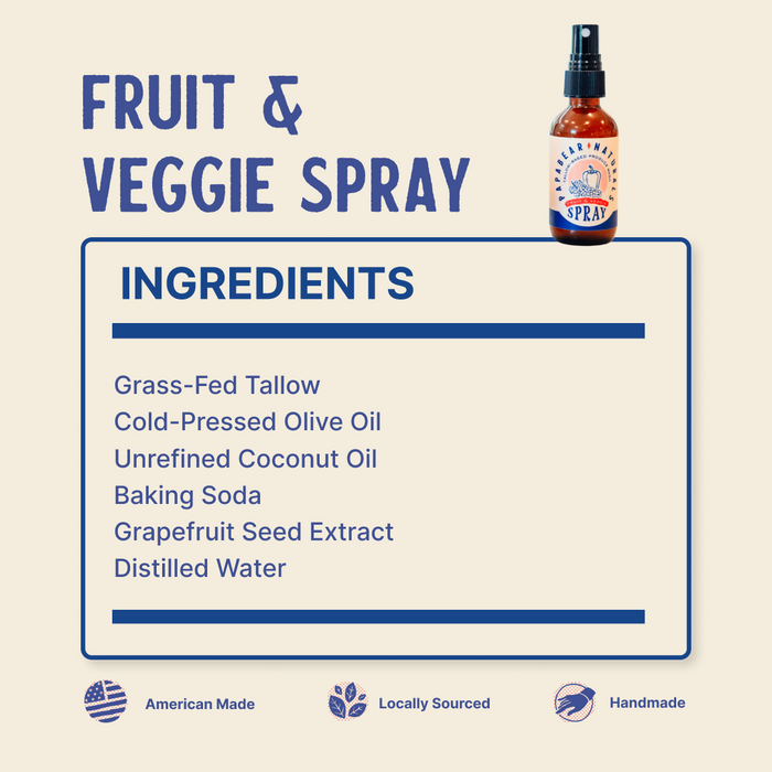 Fruit & Veggie Spray - 8 oz (2 Pack)