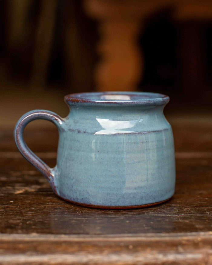 Handmade Blue Mug Nepal - Precious Sparkle