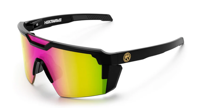 Heat Wave Future Tech Sunglasses: Black Frame Savage Spectrum Z87+ - Ironworkergear