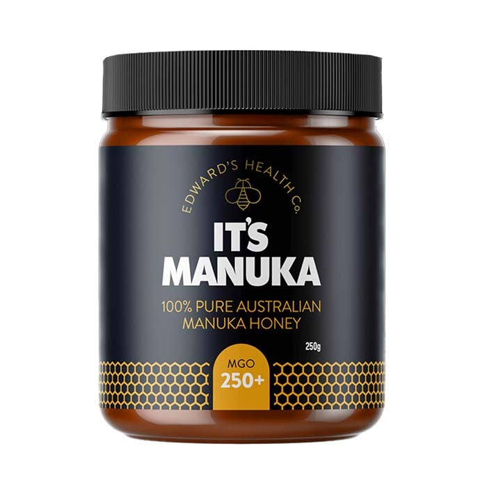 IT'S MANUKA 100%Australian Manuka Honey 250+MGO - 250g IT'S MANUKA