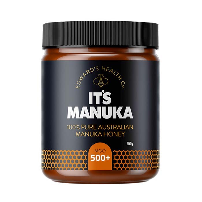 IT'S MANUKA 100%Australian Manuka Honey 500+MGO - 250g IT'S MANUKA