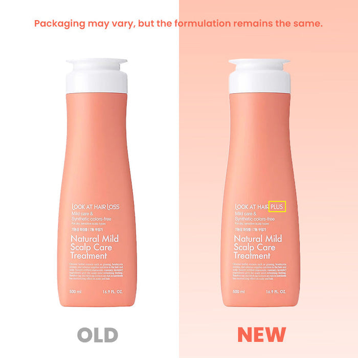 Look At Hair Plus Natural Mild Scalp Care Treatment