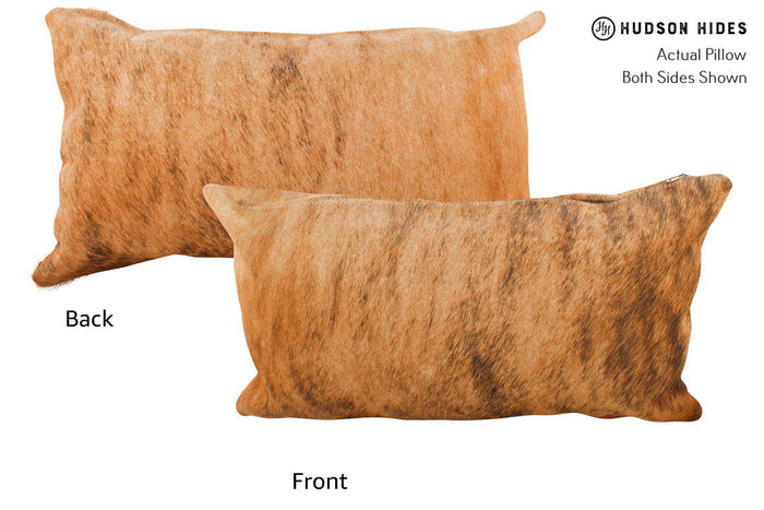 Medium Brindle Cowhide Pillow #35180