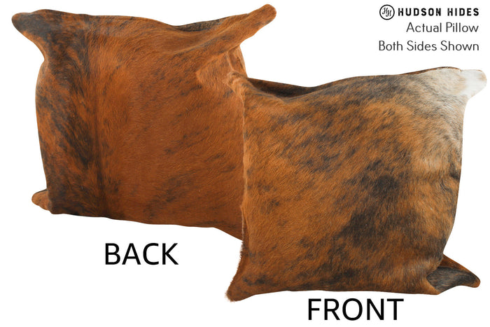 Medium Brindle Cowhide Pillow #36507