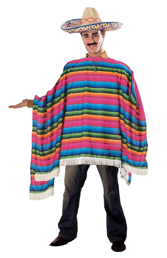 Mexican Serape & Sombrero - USA Party Store