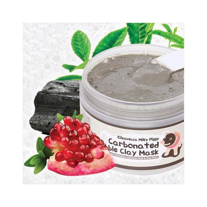 Elizavecca Milky Piggy Carbonated Bubble Clay Mask Nudie Glow Best Korean Beauty Australia
