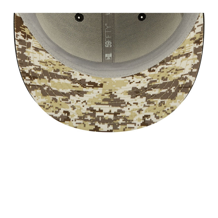 New Era Black Chicago Bears 2022 Salute To Service 59FIFTY