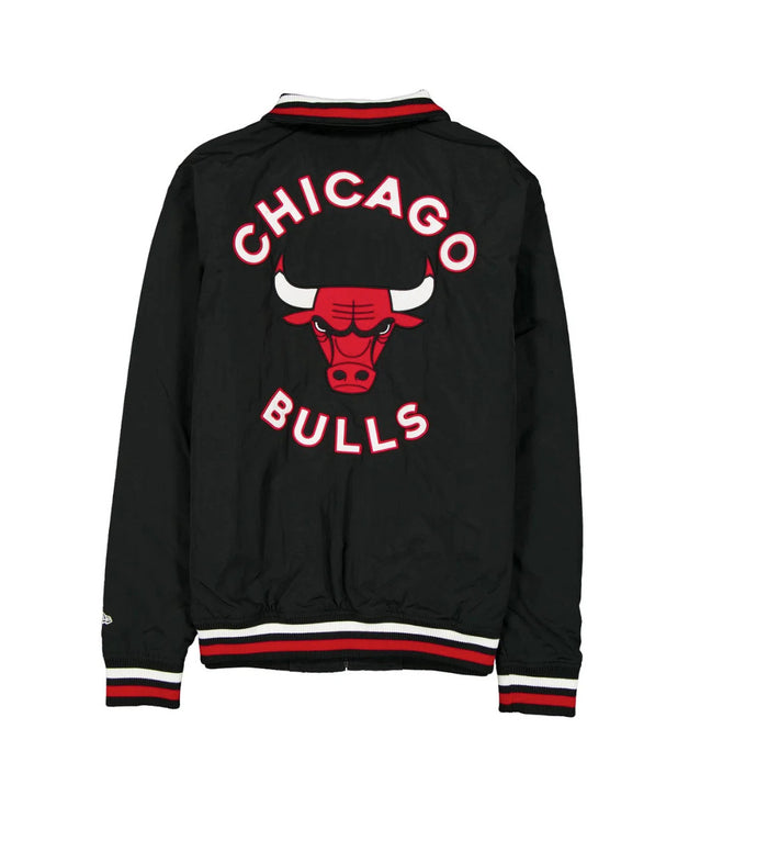 New Era Chicago Bulls Throwback Nylon Jacket-1