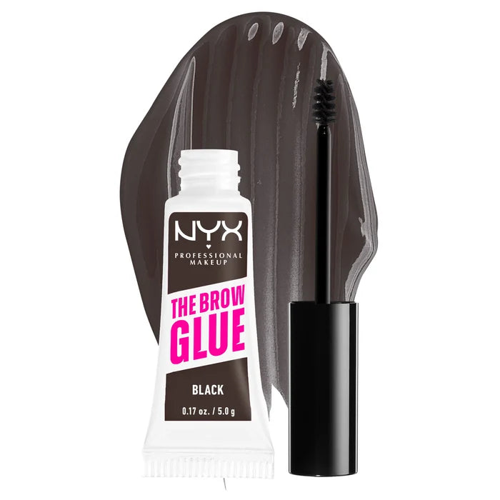 NYX BROW GLUE DARK BROWN