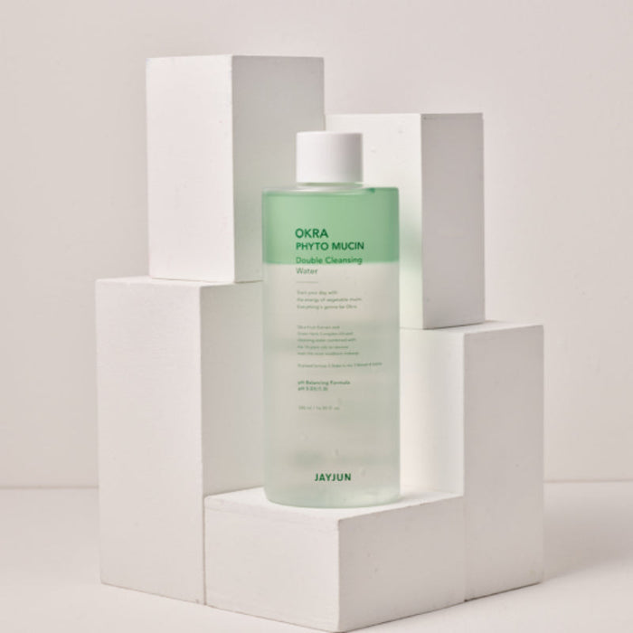 Okra Phyto Mucin Double Cleansing Water - Korean-Skincare
