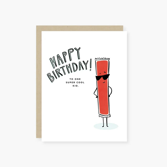 One Cool Kid Card