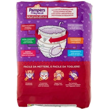 Pampers Progressi Junior Training Pants Size 5 (12-18 kg) 17 Diapers