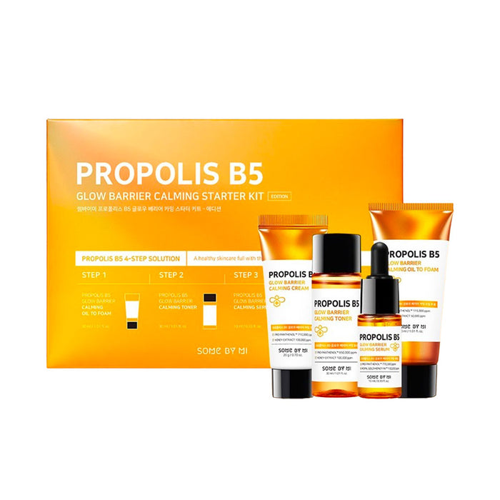 Some By Mi Propolis B5 Glow Barrier Calming Starter Kit Nudie Glow Australia