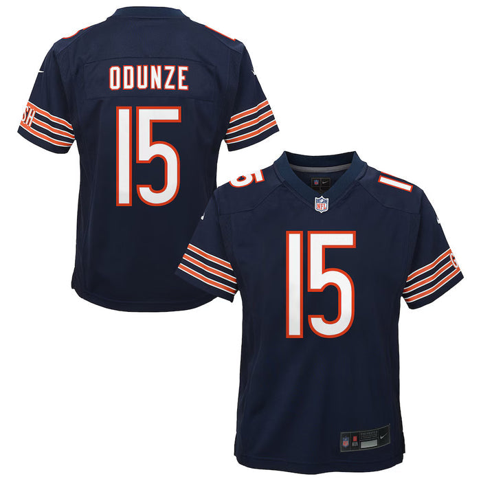 Rome Odunze #15 Chicago Bears Nike Youth Game Jersey