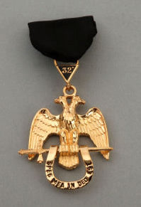 RSR5 Scottish Rite 32nd Degree Jewel Wings Down