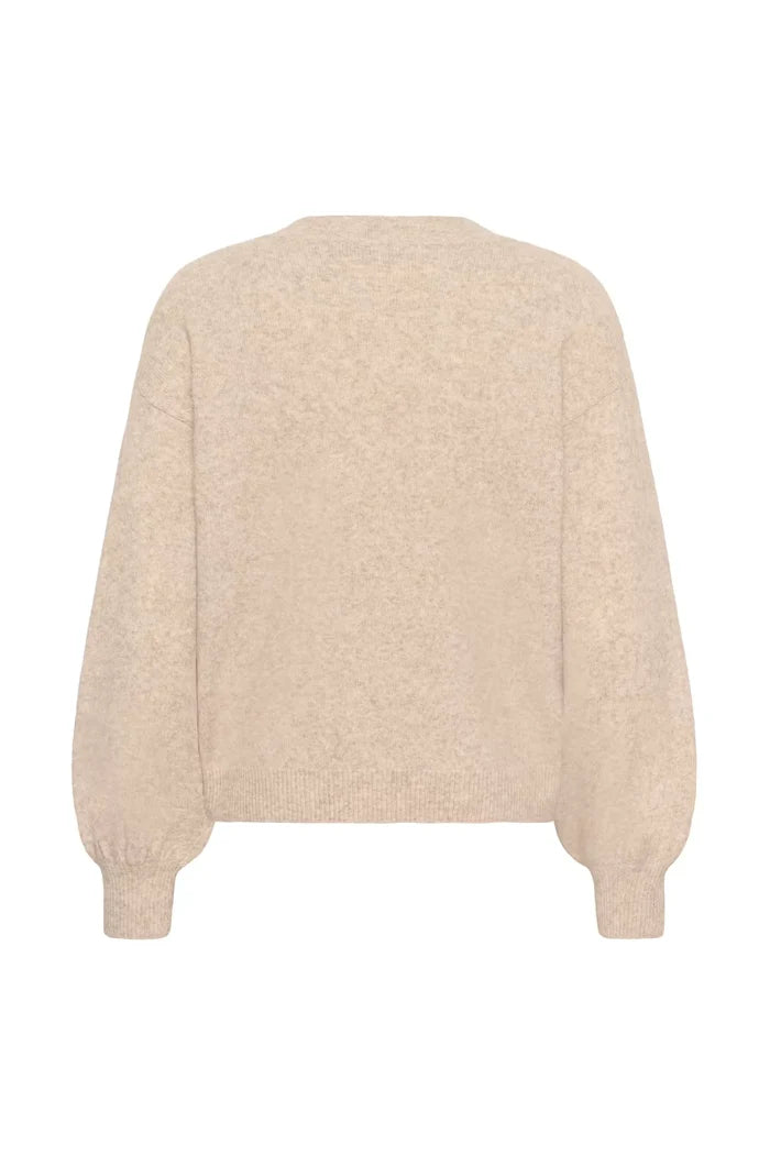 Saint Tropez Titia Pullover - Creme Melange