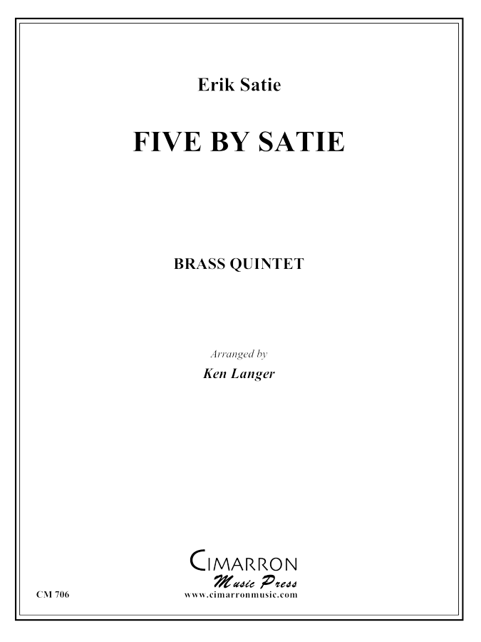 Satie - Five by Satie - Brass Quintet