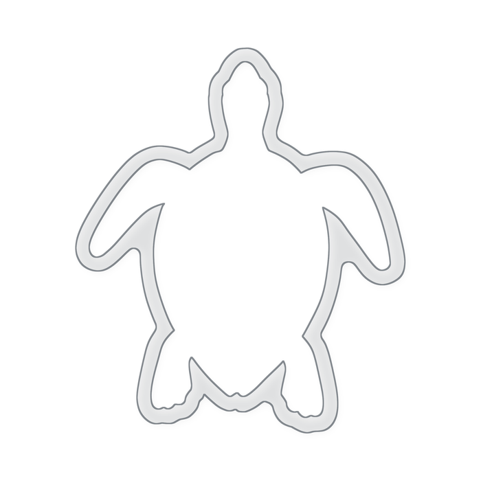 Sea Turtle Serving Tray Acrylic Router Template