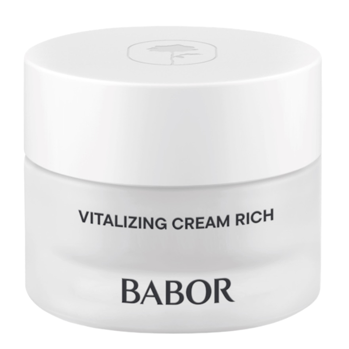 BABOR Vitalizing Cream Rich – luxuriöse Gesichtscreme für sichtbar glattere, straffere und intensiv gepflegte Haut
