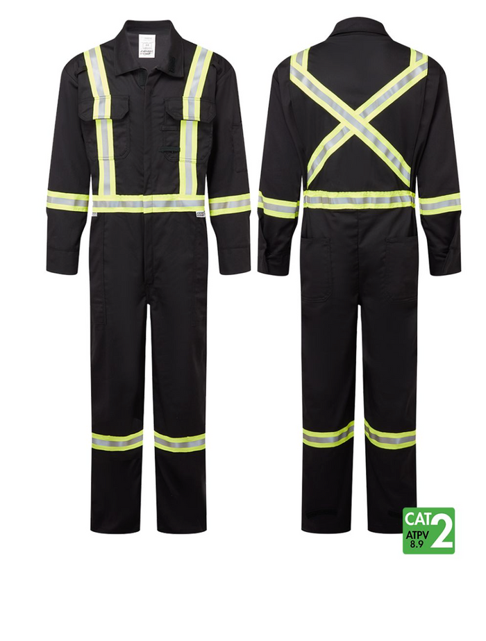 Style 3108 - Avenger 7 oz Coveralls - Black